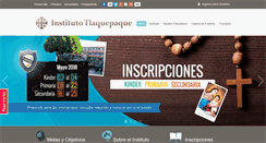 Desktop Screenshot of institutotlaquepaque.edu.mx